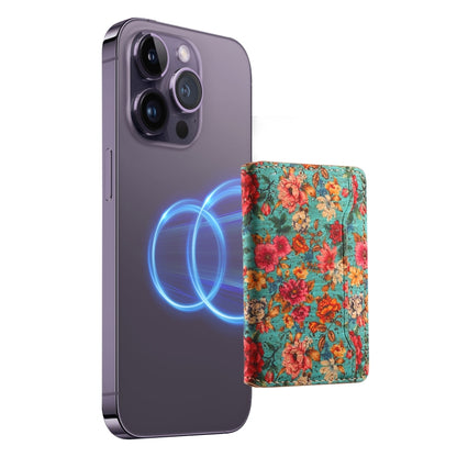 MagSafe Magnetic Phone Card Sleeve(Blue) by bashfashion