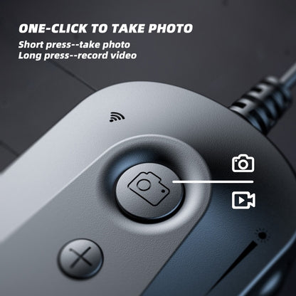 Y15 3.9mm Single Camera WiFi Connected Hard Cable HD Industrial Endoscope, Length:3.5m(Black) by bashfashion