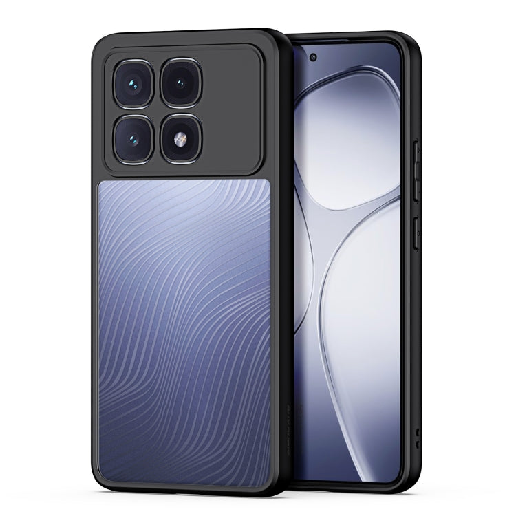 For Redmi K70 Ultra DUX DUCIS Aimo Series TPU + PC Frosted Feel Phone Case(Black) by DUX DUCIS