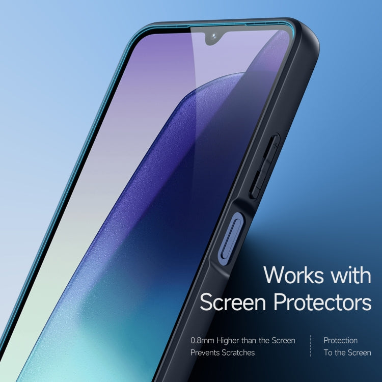 For Redmi 14C 4G DUX DUCIS Aimo Series TPU + PC Frosted Feel Phone Case(Black) by DUX DUCIS