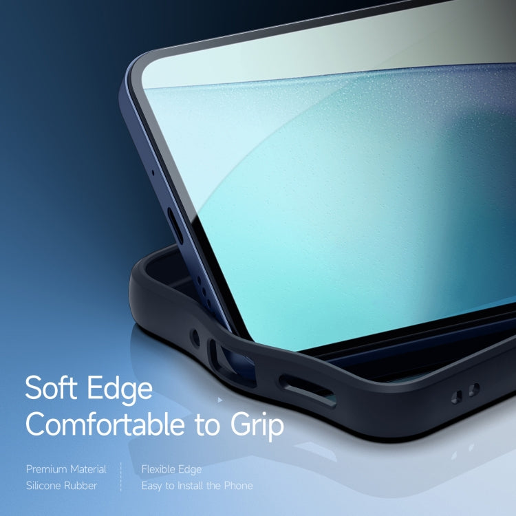 For Redmi 14C 4G DUX DUCIS Aimo Series TPU + PC Frosted Feel Phone Case(Black) by DUX DUCIS