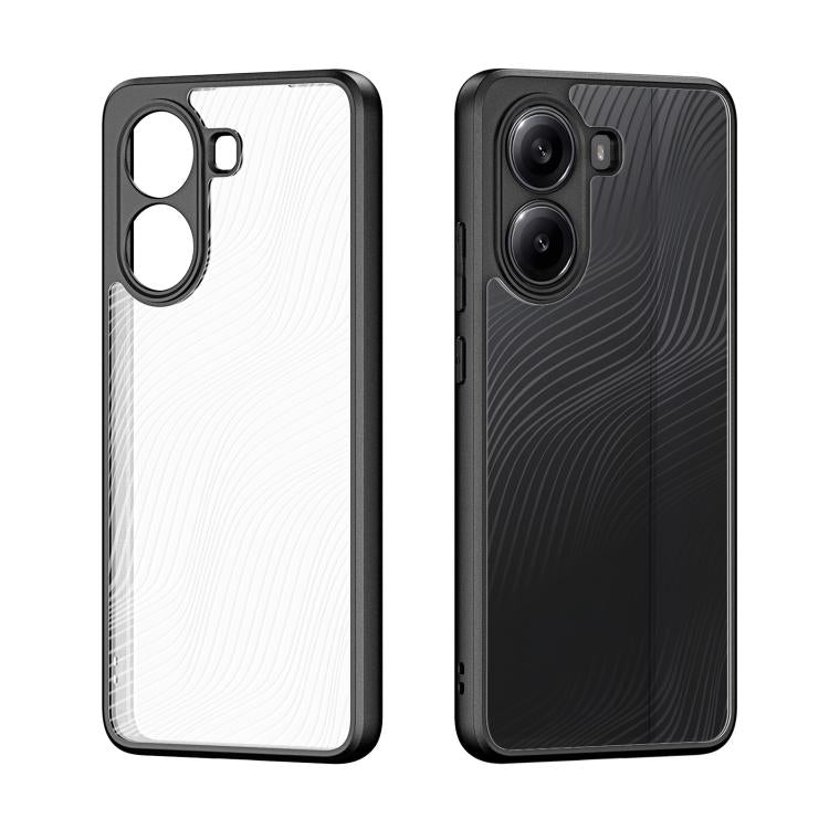 For Redmi Turbo 4 DUX DUCIS Aimo Series TPU + PC Frosted Feel Phone Case(Black) by DUX DUCIS