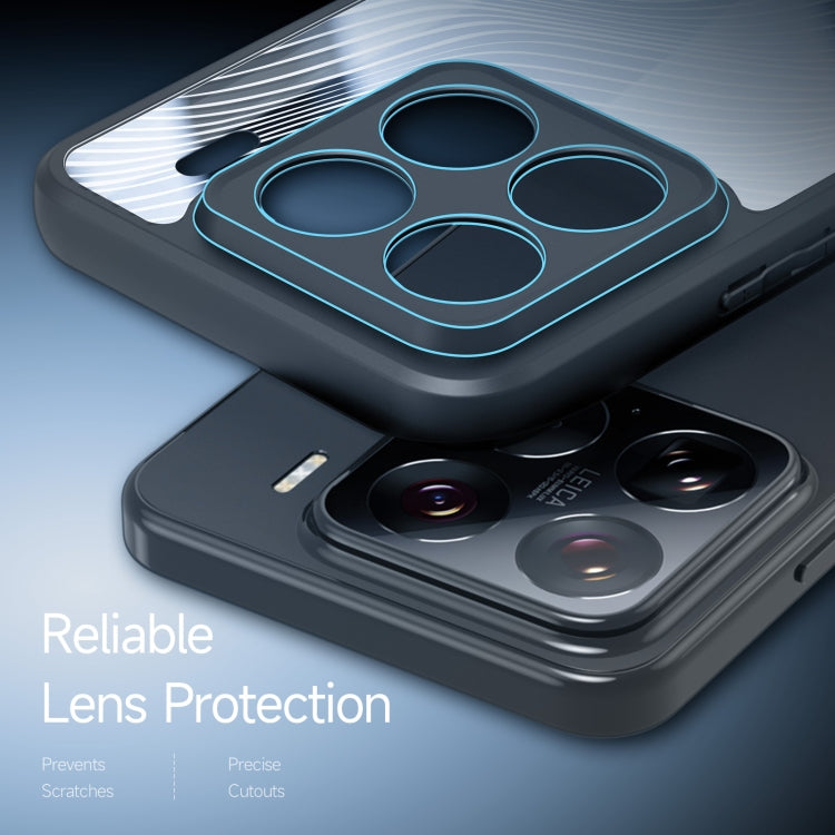 For Xiaomi 15 Pro DUX DUCIS Aimo Series TPU + PC Frosted Feel Phone Case(Black) by DUX DUCIS