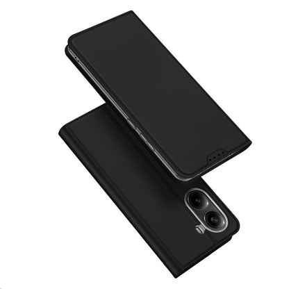 For Redmi Turbo 4 DUX DUCIS Skin Pro Series Flip Leather Phone Case(Black) by DUX DUCIS