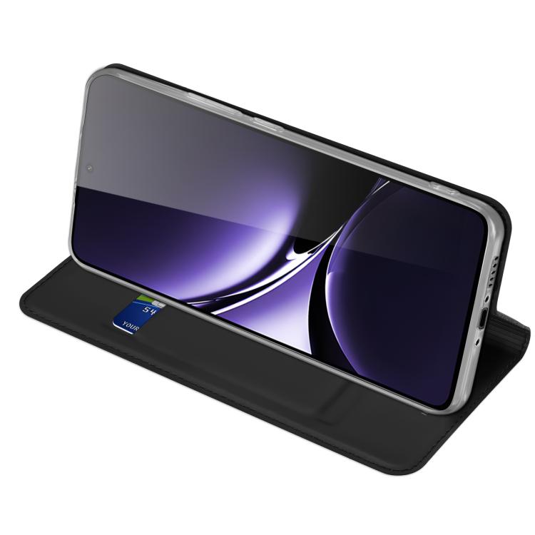 For Redmi Turbo 4 DUX DUCIS Skin Pro Series Flip Leather Phone Case(Black) by DUX DUCIS