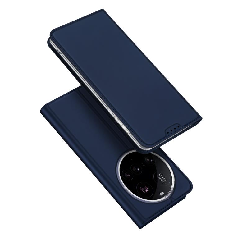 For Xiaomi 15 Ultra DUX DUCIS Skin Pro Series Flip Leather Phone Case(Blue) by DUX DUCIS