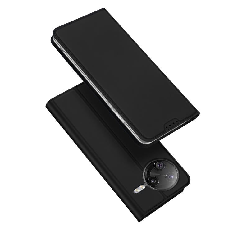 For Xiaomi Poco F7 Ultra / Redmi K80 Pro DUX DUCIS Skin Pro Series Flip Leather Phone Case(Black) by DUX DUCIS