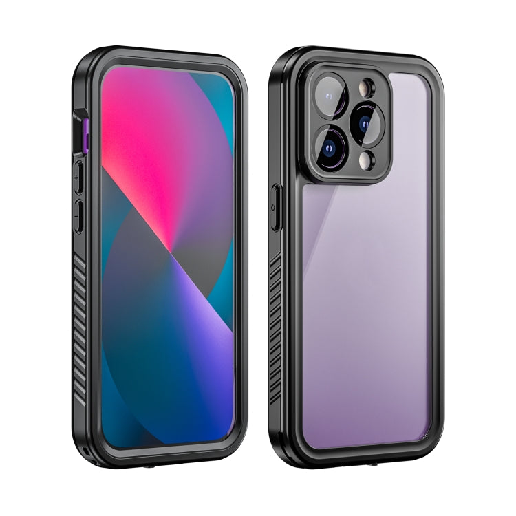 For iPhone 14 Pro RedPepper Shockproof IP68 Waterproof PC + TPU Protective Case(Black) by RedPepper