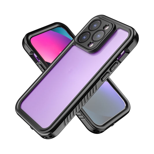 For iPhone 14 Pro RedPepper Shockproof IP68 Waterproof PC + TPU Protective Case(Black) by RedPepper