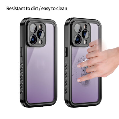 For iPhone 14 Pro RedPepper Shockproof IP68 Waterproof PC + TPU Protective Case(Black) by RedPepper