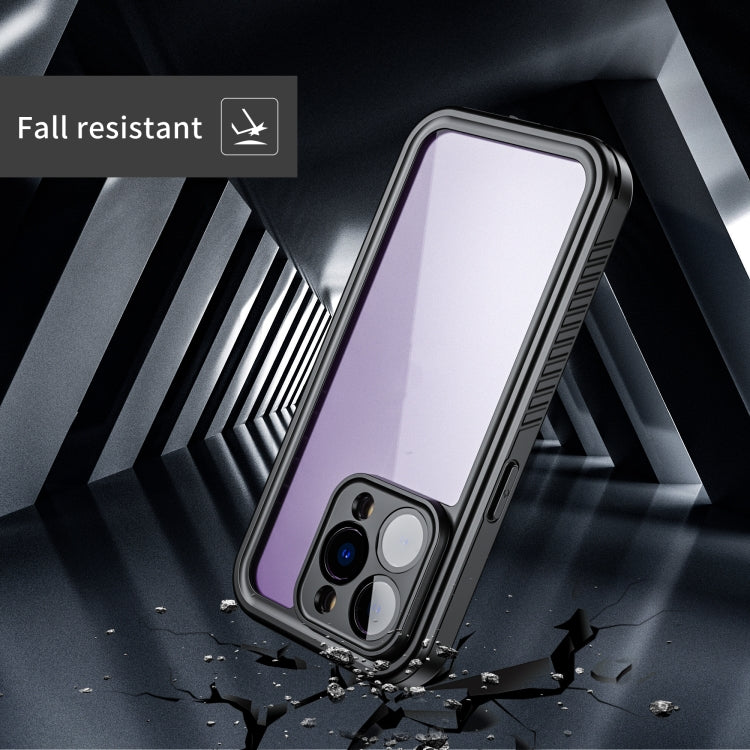 For iPhone 14 Pro RedPepper Shockproof IP68 Waterproof PC + TPU Protective Case(Black) by RedPepper