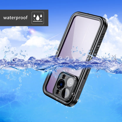 For iPhone 14 Pro RedPepper Shockproof IP68 Waterproof PC + TPU Protective Case(Black) by RedPepper