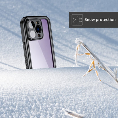 For iPhone 14 Pro RedPepper Shockproof IP68 Waterproof PC + TPU Protective Case(Black) by RedPepper