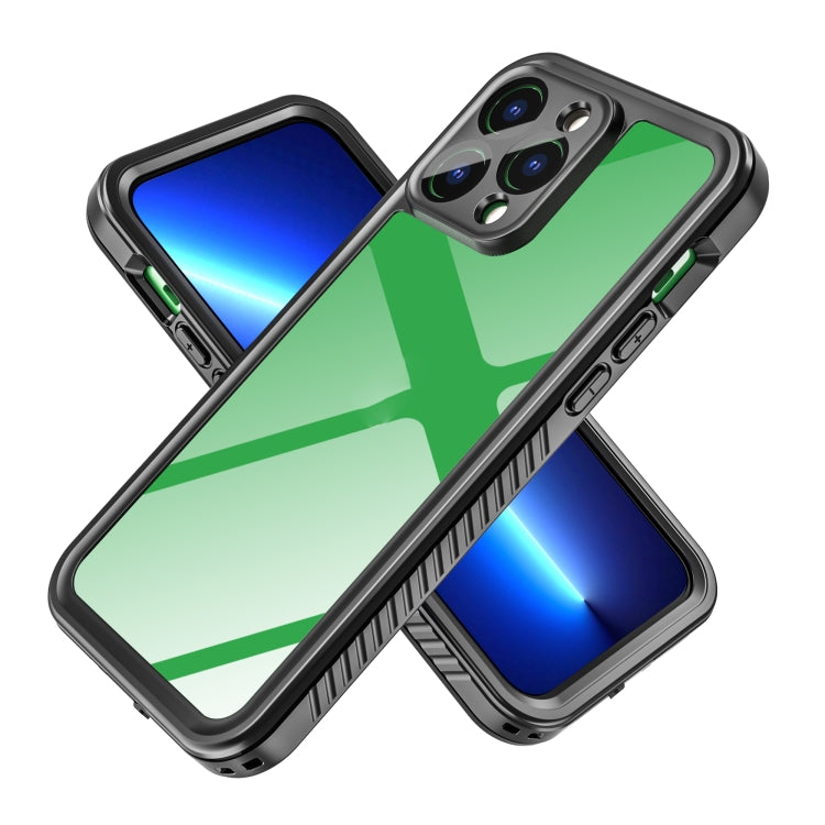 For iPhone 14 Pro Max RedPepper Shockproof IP68 Waterproof PC + TPU Protective Case(Black) by RedPepper