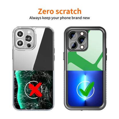 For iPhone 14 Pro Max RedPepper Shockproof IP68 Waterproof PC + TPU Protective Case(Black) by RedPepper