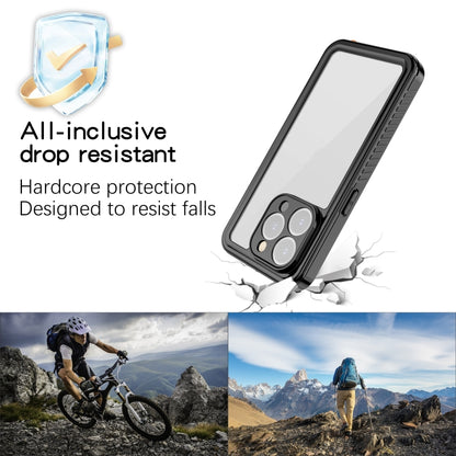 For iPhone 15 Pro RedPepper Shockproof IP68 Waterproof PC + TPU Protective Case(Black) by RedPepper