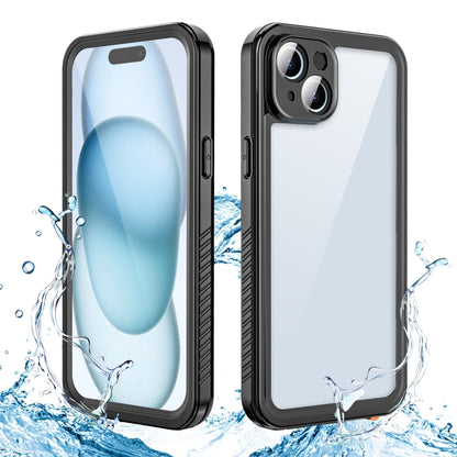 For iPhone 15 Plus RedPepper Shockproof IP68 Waterproof PC + TPU Protective Case(Black) by RedPepper