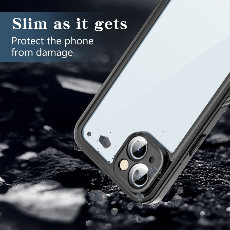 For iPhone 15 Plus RedPepper Shockproof IP68 Waterproof PC + TPU Protective Case(Black) by RedPepper