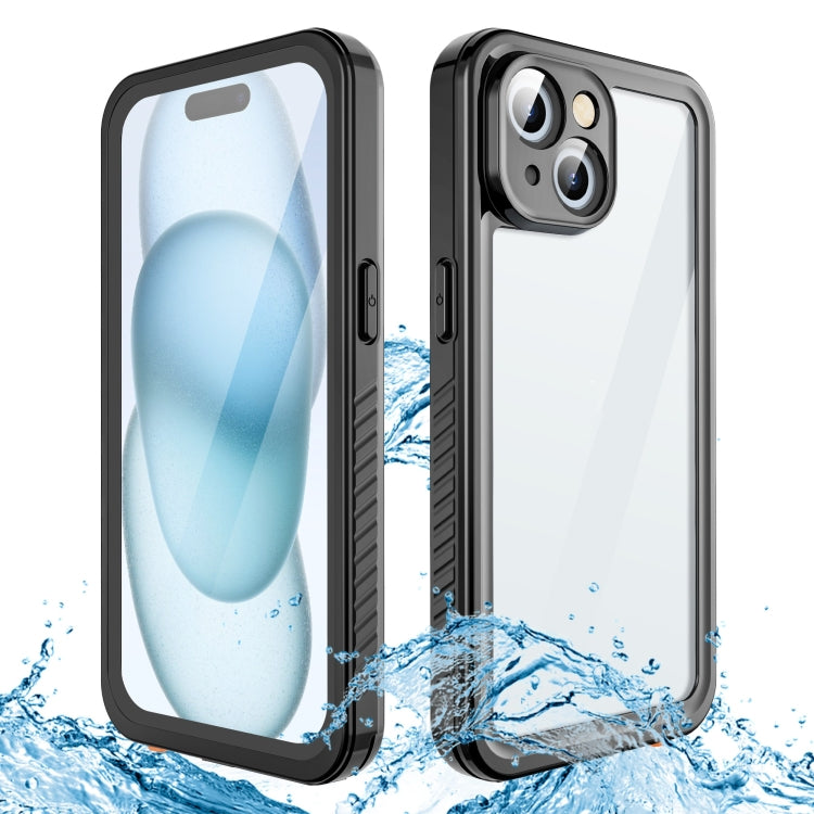 For iPhone 15 RedPepper Shockproof IP68 Waterproof PC + TPU Protective Case(Black) by RedPepper