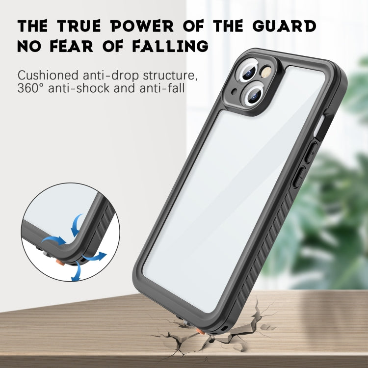 For iPhone 15 RedPepper Shockproof IP68 Waterproof PC + TPU Protective Case(Black) by RedPepper