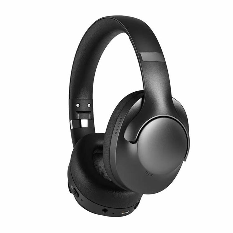 BT048 ANC Noise Reduction Bluetooth 5.3 Wireless Headset(Black) by bashfashion