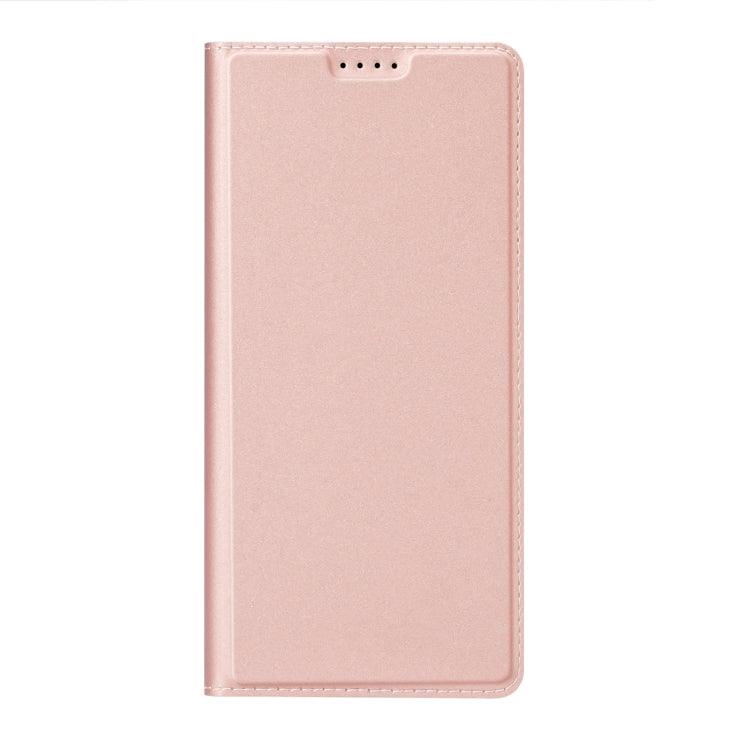 For Samsung Galaxy S24 FE 5G DUX DUCIS Skin Pro Series Flip Leather Phone Case(Pink) by DUX DUCIS