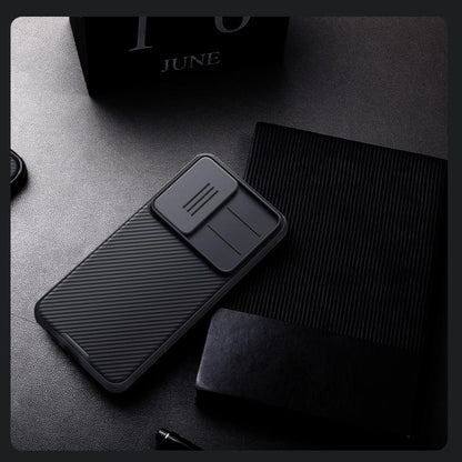 For Samsung Galaxy S25 5G NILLKIN Black Mirror Pro Series Camshield PC Phone Case(Black) by NILLKIN