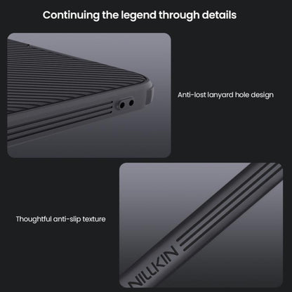 For Samsung Galaxy S25+ 5G NILLKIN Black Mirror Pro Series Camshield PC Phone Case(Green) by NILLKIN