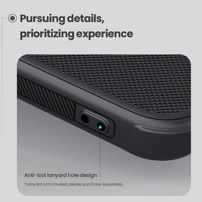 For Samsung Galaxy S25 5G NILLKIN Frosted Shield Pro PC + TPU Phone Case(Black) by NILLKIN