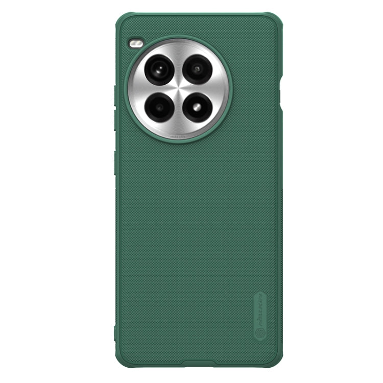 For OnePlus Ace 3 Pro NILLKIN Frosted Shield Pro PC + TPU Phone Case(Green) by NILLKIN