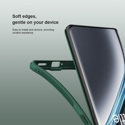 For OnePlus Ace 3 Pro NILLKIN Frosted Shield Pro PC + TPU Phone Case(Green) by NILLKIN