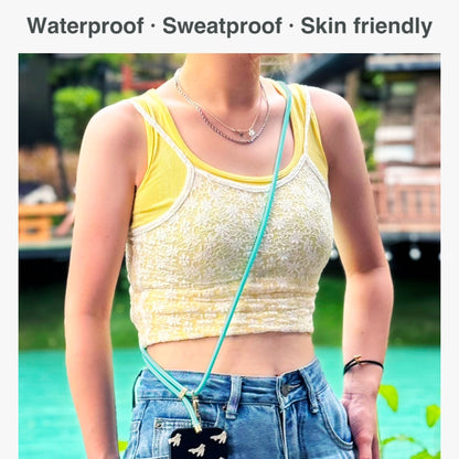 DUX DUCIS PL-ONE Universal Silicone Phone Lanyard(White) by DUX DUCIS