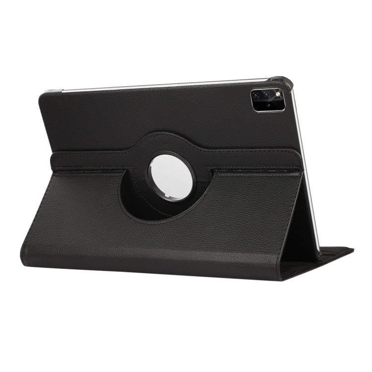 For Huawei MatePad SE 11 360 Degree Rotation Litchi Texture Leather Tablet Case(Black) by bashfashion