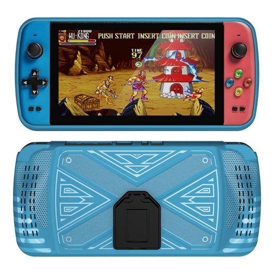 For SUBOR Q900 TPU Game Console Protective Case with Holder(Blue) by bashfashion