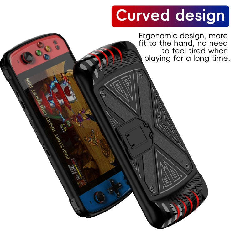 For SUBOR Q900 TPU Game Console Protective Case with Holder(Blue) by bashfashion