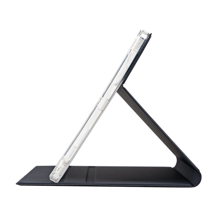 For Teclast T50 HD / T50 Max Anti-slip Texture Smart Tablet Leather Folio Case(Dark Blue) by TECLAST