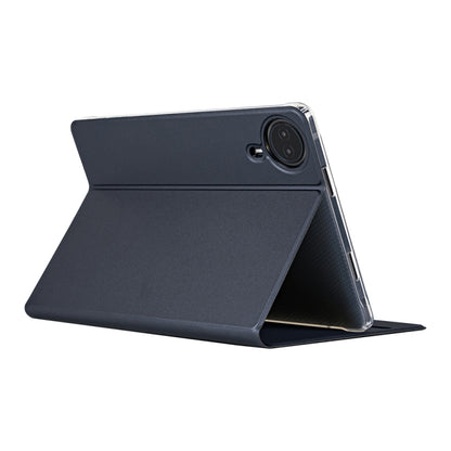 For Teclast T50 HD / T50 Max Anti-slip Texture Smart Tablet Leather Folio Case(Dark Blue) by TECLAST