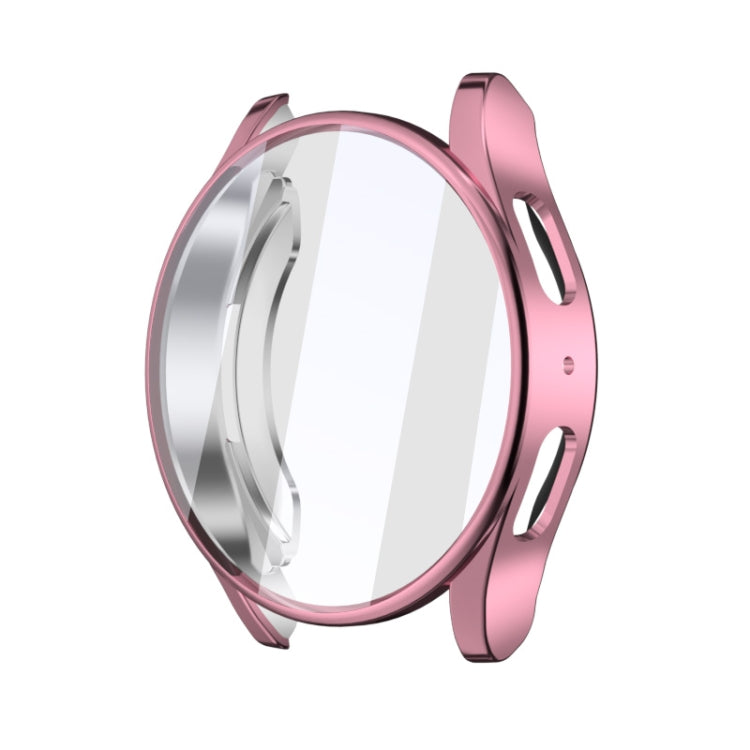 For Samsung Galaxy Watch FE 40mm Full Coverage Electroplated TPU Watch Protective Case(Pink) by bashfashion