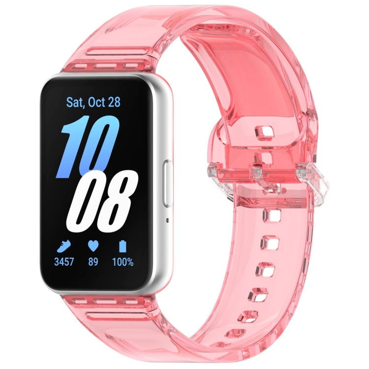 For Samsung Galaxy Fit3 Color Changing TPU Watch Band(Red) by bashfashion