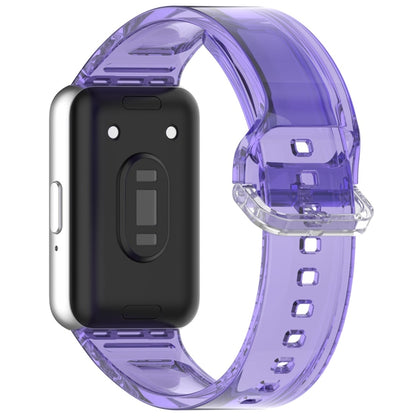 For Samsung Galaxy Fit3 Color Changing TPU Watch Band(Star Purple) by bashfashion
