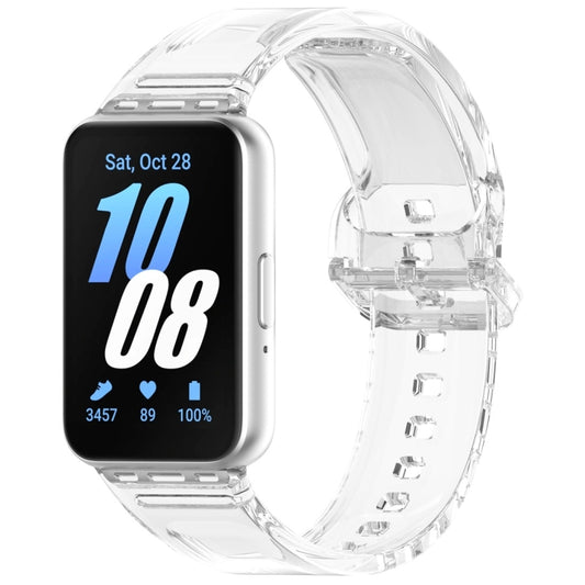 For Samsung Galaxy Fit3 Color Changing TPU Watch Band(Transparent) by bashfashion