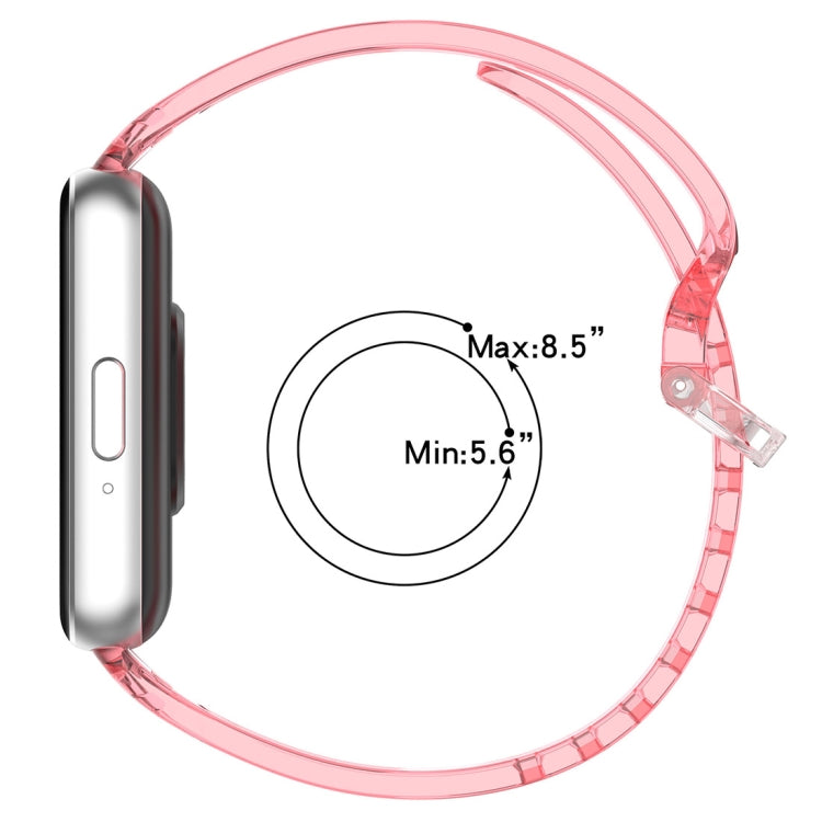 For Samsung Galaxy Fit3 Color Changing TPU Watch Band(Blue) by bashfashion