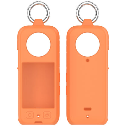 For Insta360 X3 Portable Silicone Protective Case(Orange) by bashfashion