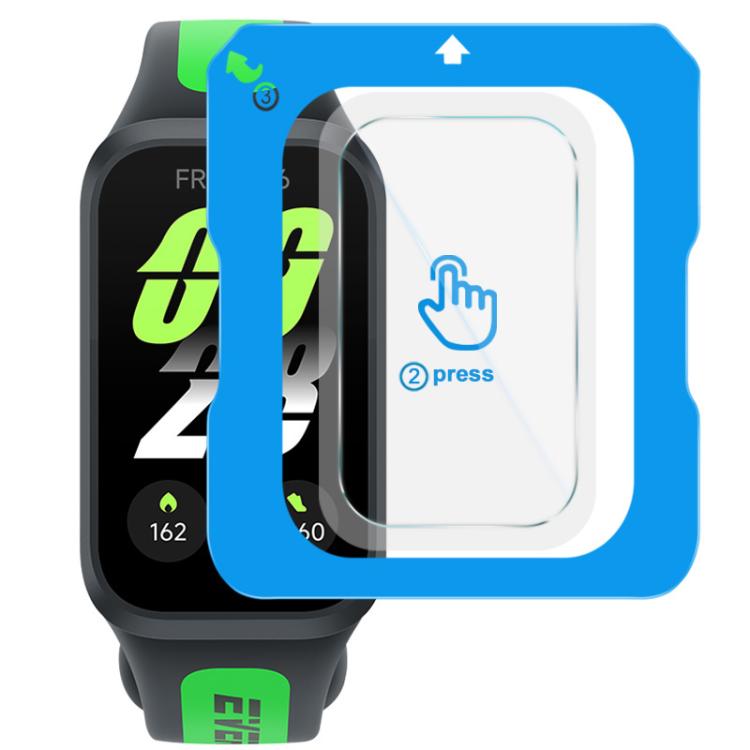 For Xiaomi Smart Band 9 Active/Redmi Band 3 imak Tempered Glass Watch Film, Self-positioning Version by imak