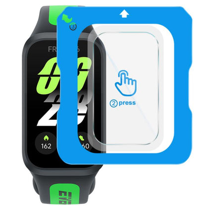 For Xiaomi Smart Band 9 Active/Redmi Band 3 imak Tempered Glass Watch Film, Self-positioning Version by imak