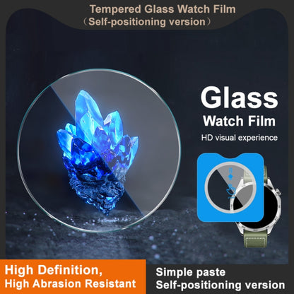 For Xiaomi Smart Band 9 Active/Redmi Band 3 imak Tempered Glass Watch Film, Self-positioning Version by imak