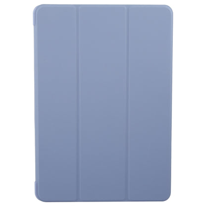 For Huawei MatePad 11.5 S GEBEI 3-folding Holder Shockproof Flip Leather Tablet Case(Purple) by GEBEI