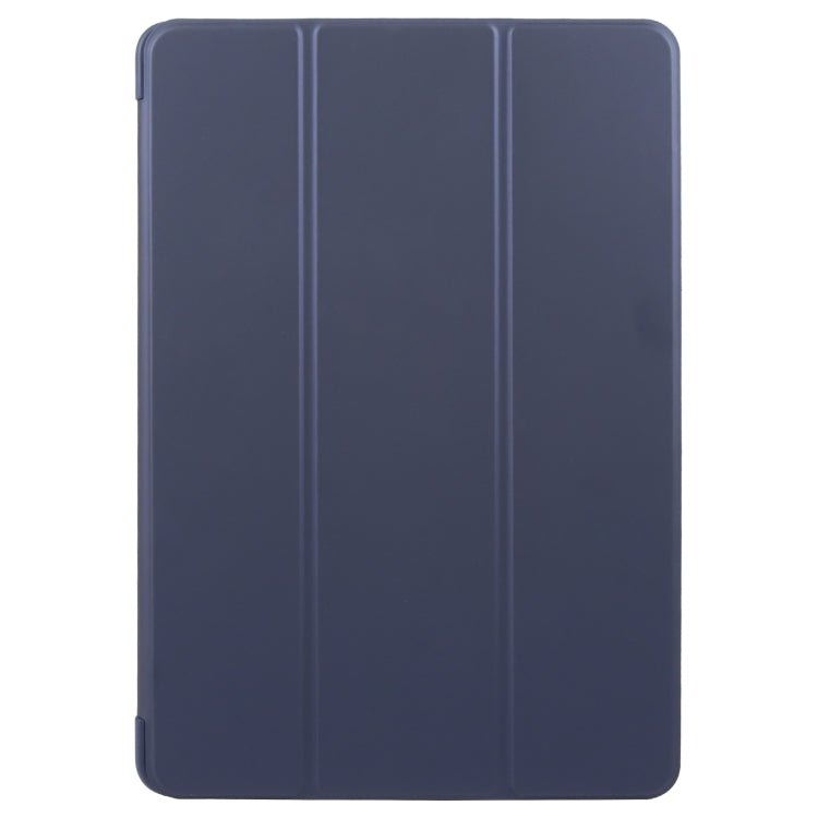 For Huawei MatePad 11.5 S GEBEI 3-folding Holder Shockproof Flip Leather Tablet Case(Dark Blue) by GEBEI