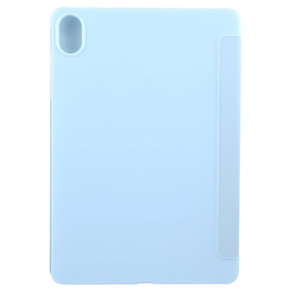 For Huawei MatePad 11.5 S GEBEI 3-folding Holder Shockproof Flip Leather Tablet Case(Sky Blue) by GEBEI