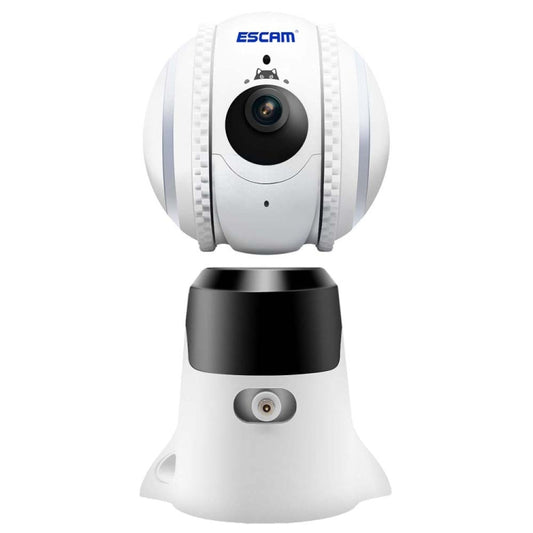 ESCAM QF011 2MP Smart Pet Robot Camera with Night Vision & APP Remote Control(EU Plug) by ESCAM